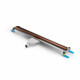 Douchegoot Visio Slim 60 cm copper brushed OL0096NT